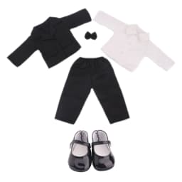 Doll Dress Wedding Party Dress Gentleman's Suit For 18 Inch American Doll&43cm Baby Doll Clothes Accessories Our Generation