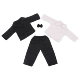 Doll Dress Wedding Party Dress Gentleman's Suit For 18 Inch American Doll&43cm Baby Doll Clothes Accessories Our Generation