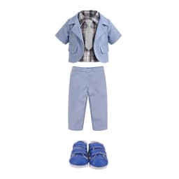 Doll Dress Wedding Party Dress Gentleman's Suit For 18 Inch American Doll&43cm Baby Doll Clothes Accessories Our Generation