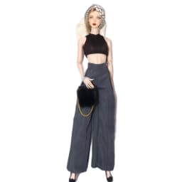 1/6 Supermodel Doll Clothes Fashion Suit Pants Tank Top Bag Headscarf Shoe Sets Girls Dress-Up Toys Clothing Parts For 30cm Doll