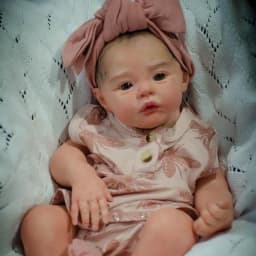 17Inch Reborn Doll Kit Meadow with COA Soft Fresh Color Blank Doll Kit Parts Handmade DIY Toy