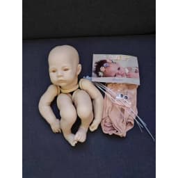 17Inch Reborn Doll Kit Meadow with COA Soft Fresh Color Blank Doll Kit Parts Handmade DIY Toy