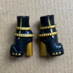 1/6 Doll Sandals Fashion Sister Doll Shoes Boots DIY Colorful Decors for Female Doll Personality Dressing
