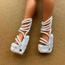 1/6 Doll Sandals Fashion Sister Doll Shoes Boots DIY Colorful Decors for Female Doll Personality Dressing