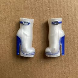 1/6 Doll Sandals Fashion Sister Doll Shoes Boots DIY Colorful Decors for Female Doll Personality Dressing