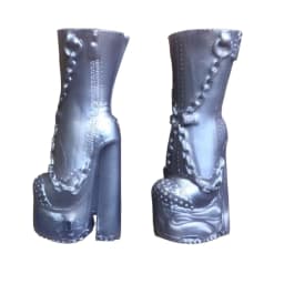 1/6 Doll Sandals Fashion Sister Doll Shoes Boots DIY Colorful Decors for Female Doll Personality Dressing