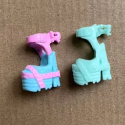 1/6 Doll Sandals Fashion Sister Doll Shoes Boots DIY Colorful Decors for Female Doll Personality Dressing