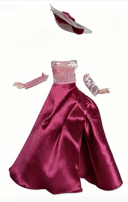 LXKD21A1314 Beautiful dress top skirt suit clothes gifts for your 1/6 babi xinyi fr fr2 mizi Mengfan dolls