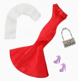 LXKD21A1314 Beautiful dress top skirt suit clothes gifts for your 1/6 babi xinyi fr fr2 mizi Mengfan dolls
