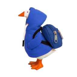 Funny 7 Inch Goose Outfits Hoodies Soft Solid Color Mini Porch Goose Hoodies Tabletop Goose Costume for Table Decoration