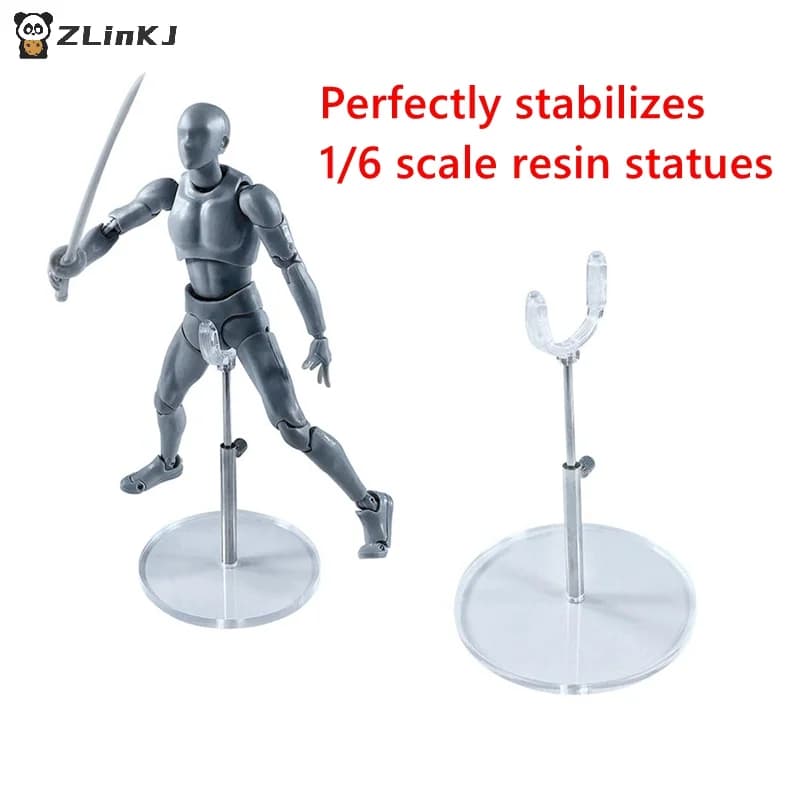▶1Pcs Home Display And Store Exhibition Slip Resistant Crotch Grip Doll Multiuse Adjustable Doll Display Holder