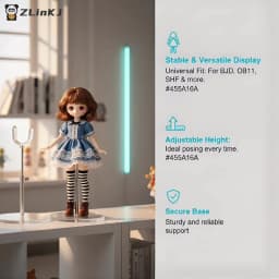 ▶1Pcs Home Display And Store Exhibition Slip Resistant Crotch Grip Doll Multiuse Adjustable Doll Display Holder