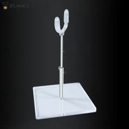 ▶1Pcs Home Display And Store Exhibition Slip Resistant Crotch Grip Doll Multiuse Adjustable Doll Display Holder