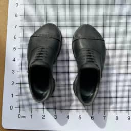 Male Doll Fashion Boots - Black Brown Gray DIY Accessory Shoes Decorative Parts for Collectible Figures