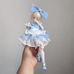 6 Point Lolita Style Doll Clothes Set Suitable For Azone Ob22 Ob24 Mitian 4th Generation Small 6 Size Doll