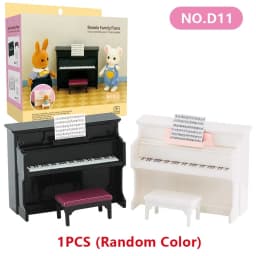 1:12 Dollhouse Miniature Furniture Set Mini Fridge Stove Sink Toilet Washing Machine Dining Table Chair Pretend Play Accessory