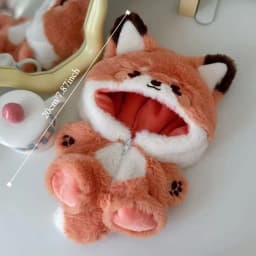 Cute Outfit 20cm Baby Clothes Fox Bunny Doll Clothes Doll Clothing Doll Costume