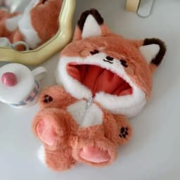 Cute Outfit 20cm Baby Clothes Fox Bunny Doll Clothes Doll Clothing Doll Costume