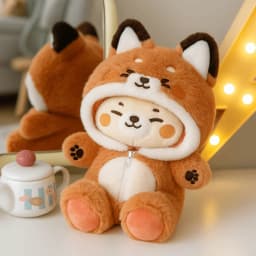 Cute Outfit 20cm Baby Clothes Fox Bunny Doll Clothes Doll Clothing Doll Costume