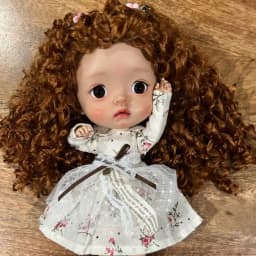 JD073 All Sizes Long Curly BJD Wigs Wholesale Synthetic Mohair Doll Wig 1/12 1/8 1/6 1/3 Blythe Hair Top Sale Accessories
