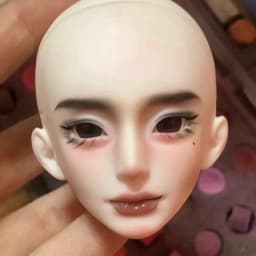 Hand Painted Bjd Doll Head 1/3 1/4 1/6 Scale Male Resin Doll Head Custom Makeup Mjd Doll Accessory For Adult Collectors
