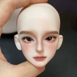Hand Painted Bjd Doll Head 1/3 1/4 1/6 Scale Male Resin Doll Head Custom Makeup Mjd Doll Accessory For Adult Collectors