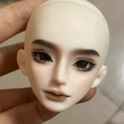 Hand Painted Bjd Doll Head 1/3 1/4 1/6 Scale Male Resin Doll Head Custom Makeup Mjd Doll Accessory For Adult Collectors