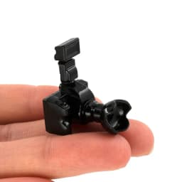 1/12 Scale Dollhouse Accessories, Mini Metal SLR Camera Miniature Model for Dollhouse Scene Decoration