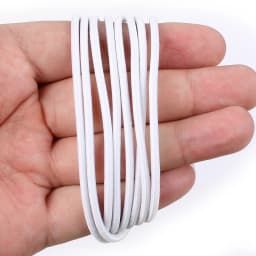 Wamami White Round Elastic Cord String Set Ball Jointed Doll 1/4 MSD 1/3 1/6 SD DZ BJD Doll