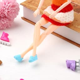 High Quality General-Purpose 1/8 Body 8~16cm Dolls Stand Fashion Sandals PVC Wear Cute Shoes