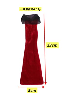 New Style Toy Accessories Gift, Pretty Fitted Mermaid Long Gown Dress for BB FR 1/6 Scale 30cm Dolls