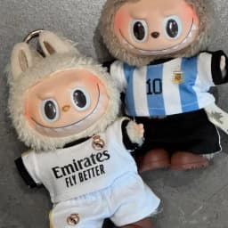 Cute For Labuibu Clothes 15 17cm First Second Generation The Third Generation For Labubu Basketball Football Clothes Cute Doll