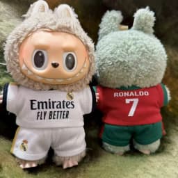 Cute For Labuibu Clothes 15 17cm First Second Generation The Third Generation For Labubu Basketball Football Clothes Cute Doll
