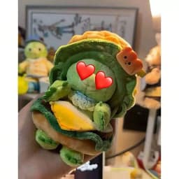 10/20cm Hamburger‑Style Doll Clothes, Outfit Replacement for Plush Dolls, Pretend‑Play Doll Dressing Accessories