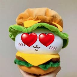 10/20cm Hamburger‑Style Doll Clothes, Outfit Replacement for Plush Dolls, Pretend‑Play Doll Dressing Accessories
