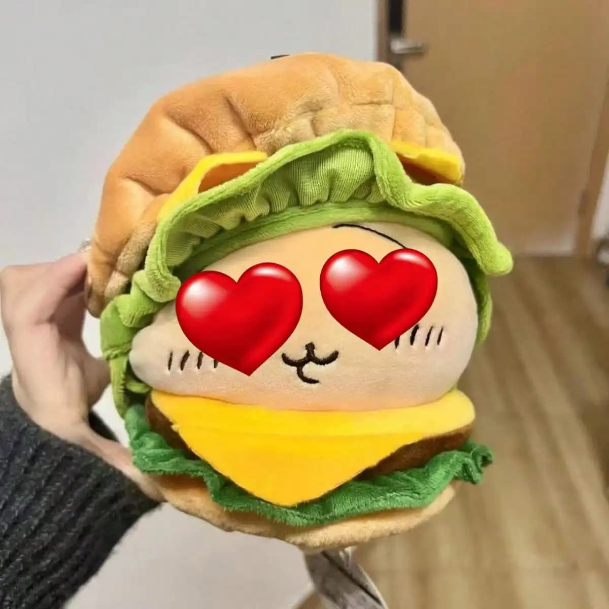 10/20cm Hamburger‑Style Doll Clothes, Outfit Replacement for Plush Dolls, Pretend‑Play Doll Dressing Accessories