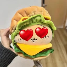 10/20cm Hamburger‑Style Doll Clothes, Outfit Replacement for Plush Dolls, Pretend‑Play Doll Dressing Accessories