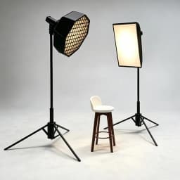 1/12 Scale Miniature Photography Prop Kit Softbox Light Tripod Photography Stool for Dollhouse Scene DIY Decoration