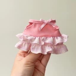 Original 10cm Trendy Doll Outfits for Crybaby Labubu Doll Dresses Cute Mini Doll Dress Up Replacement Clothes