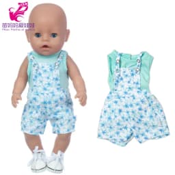 Baby Doll Summer Clothes for 43cm Born Baby Doll Swim Clothes 18 Inch Doll Bikini