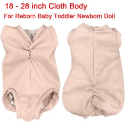 16in-45inch Cloth Body for 3/4 And Full Limbs And 1/2 Reborn Doll Kits Supply DIY Accessories