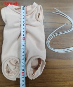16in-45inch Cloth Body for 3/4 And Full Limbs And 1/2 Reborn Doll Kits Supply DIY Accessories