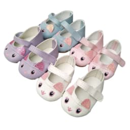 Doll Shoes for 43cm Baby New Born Dolls Reborn Baby Doll Shoes for 18' Girls Doll Cute Animal Princess Shoes