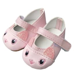 Doll Shoes for 43cm Baby New Born Dolls Reborn Baby Doll Shoes for 18' Girls Doll Cute Animal Princess Shoes