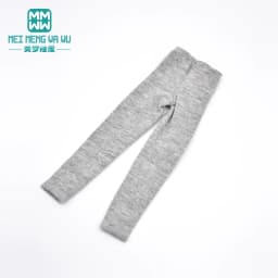 Toys Doll Clothes Fit 28-30cm Blyth Azone OB22 OB24 Party Doll Dress Up Soot Stripes Pink Gray Tights Pantyhose