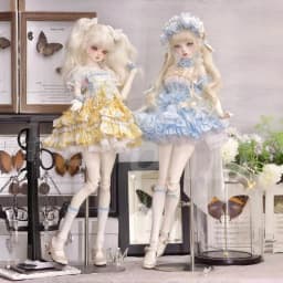 Super Sweet Cute Modern Barbie Doll Doll Toy Girl Room Ornament 6 Points Bjd Doll Blind Box Tide Play