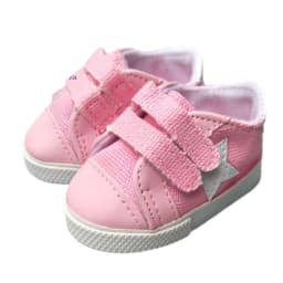 7cm Doll Shoes for 43CM Reborn Baby Doll Shoes Pink White Sneakers for 18 Inch Doll 7cm Doll Boots