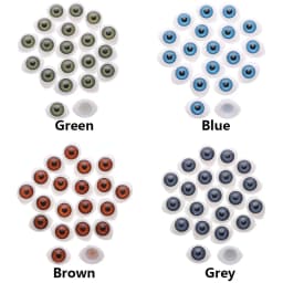 20Pcs/Set HOT New Doll Safety Eyes for DIY Toy Eyes Animal Toy Puppet Making Dinosaur Eyes DIY Craft Accessories DIY Toy Eyes