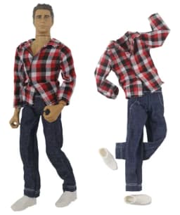 LXKD7A1433 New styles clothes and tops pants suit for your 1/6 babi boyfriend ken dolls