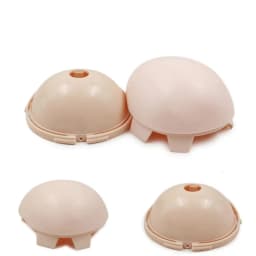 Fortune Days Doll Scalp RBL 1/6 Blyth doll accessories Soft Scalp wear wigs white natural tan dark transprent skin